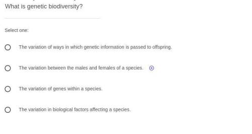 What is genetic biodiversity?