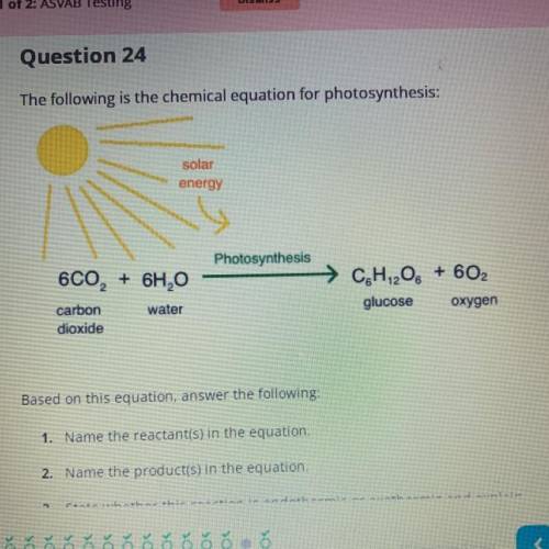Please HELP i’ll give brainlist and 100 points

1.name the reactants in the equation 
2. name the