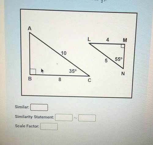 Determine whether the following polygons are similar.will mark brainliest answer
