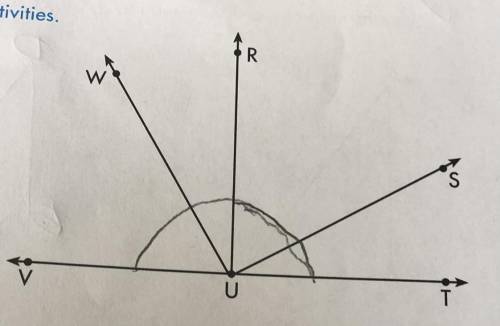 Name two angles that are complementary to