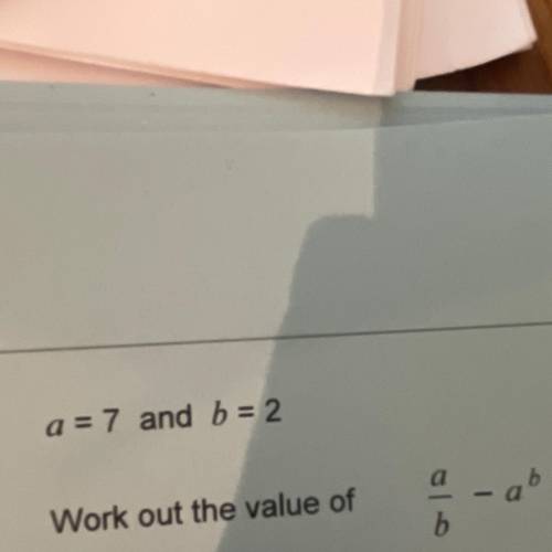 Help me work this out please (non calculator)