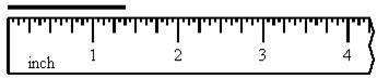 Find the length of the segment. Write the mixed number in simplest form.