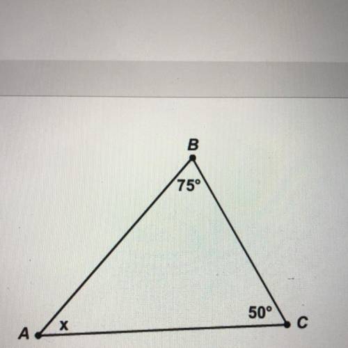 What is the value of x?
X=