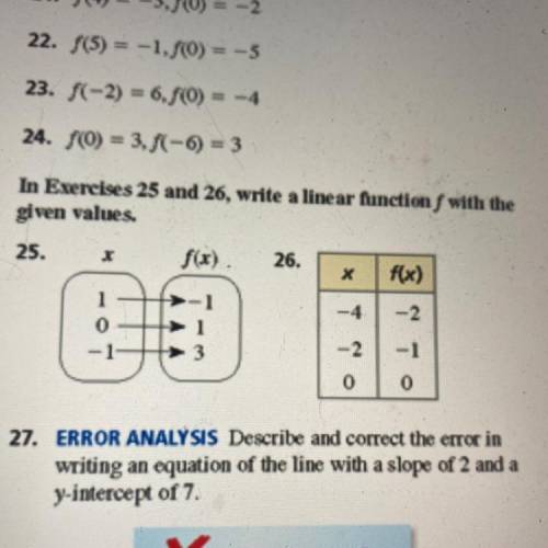 Can somebody help me with number 26 please? Giving brainliest!!