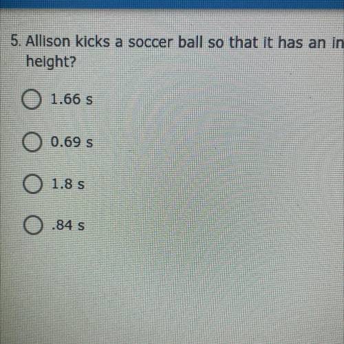 Allison kicks soccer ball so that it has an initial velocity 19 m/s at an angle of 21° above the gr