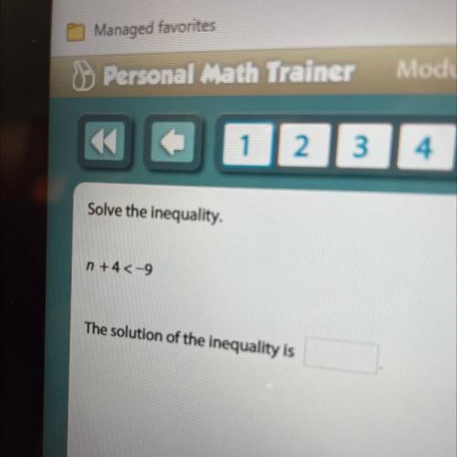 What’s is the inequality