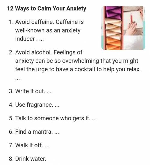How can I get out of my anxiety ???
