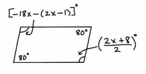 [final due to glitching] find the value of x for this parallelogram