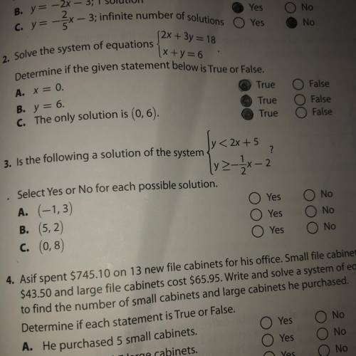 Can someone please explain how to do this two me?? I need help on number 3. (If you could go throug