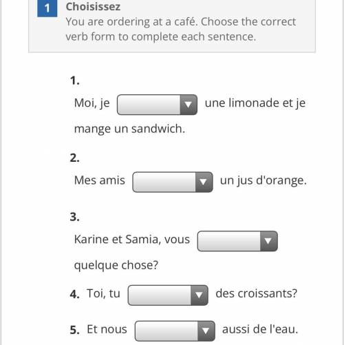I need help with this French Assignment..