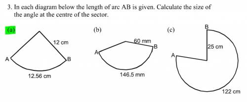 Simple Arcs and Sectors question attached. First person to answer correctly gets 50 points. ONLY AN