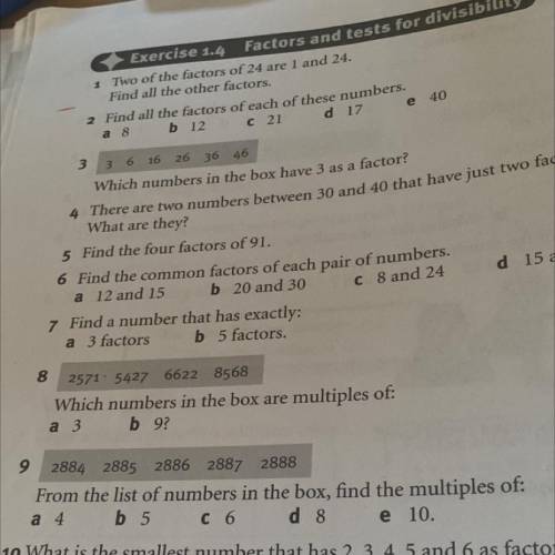 ￼help me with number 9 please!!