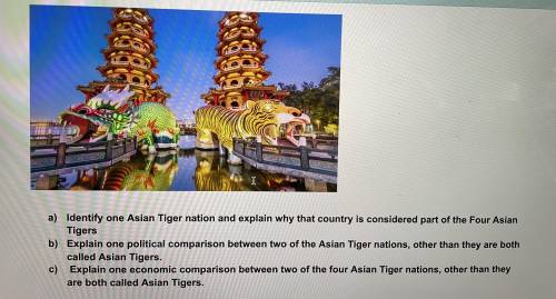 Brainliest!! How can I answer SAQ part B and C for asian tigers? What would be a good SAQ answer fo