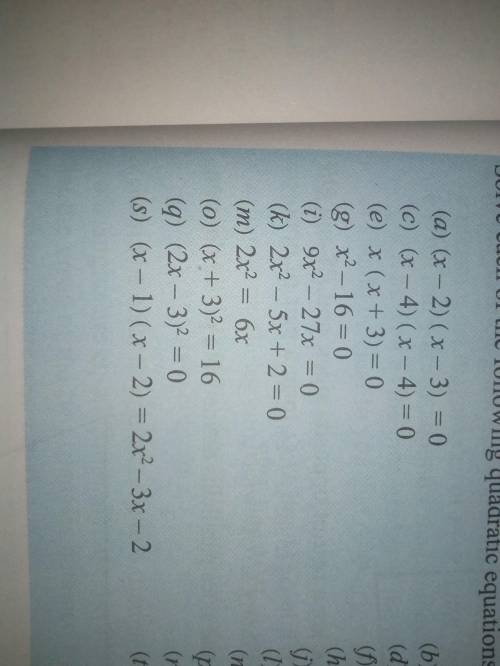 Need help guys...
Quadratic equation..
Only first five