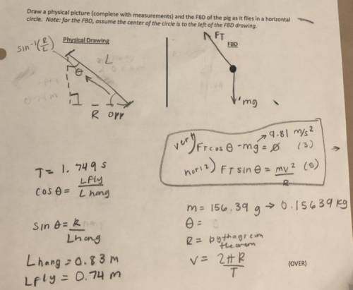 How do i find R (radius) and the angle