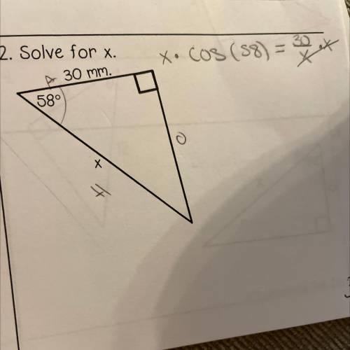 How to solve this trig question on my ti-30xa calculator?