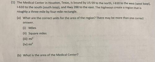 The Medical Center in Houston, Texas, is bound by US-59 to the north, l-610 to the west (west loop)