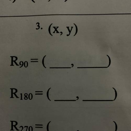 Need help with this ASAP I’ll mark brainliest 
R = Rotate