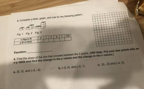 NEED HELP ASAP ON ALL OF #3 AND #4