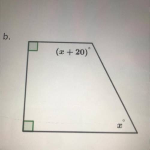 Find the value of x and thank for answer