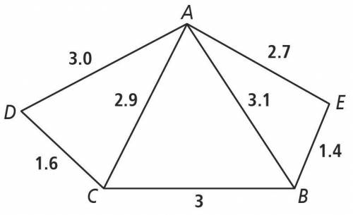 Pl answer this. Select all the side-angle relationships in △ABC that are true.

A. The largest ang