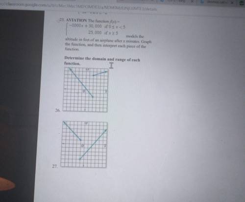 Help me with 23,25 and 26. piecewise and step functions