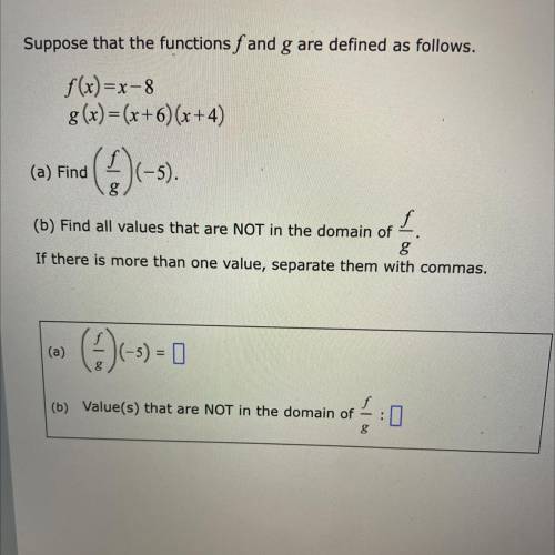 Need help finding the answer a and b