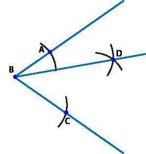 HELP THIS IS URGENT PLEASE!!

Example 1
Example 2
Which angle bisector was created by following th