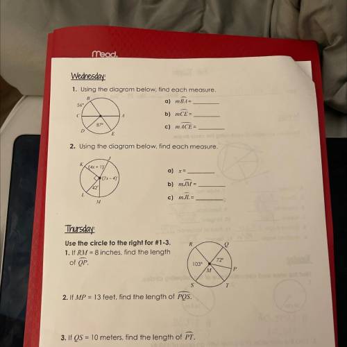 Solve questions 1-5 (Geometry)