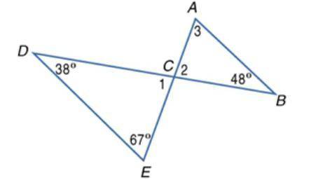 Find angle 1 and angle 2