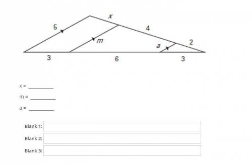 Find the values of the variables in the similar triangles very much high points