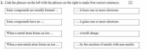Link the phrases on the left with the phrases on the right to make four correct sentences