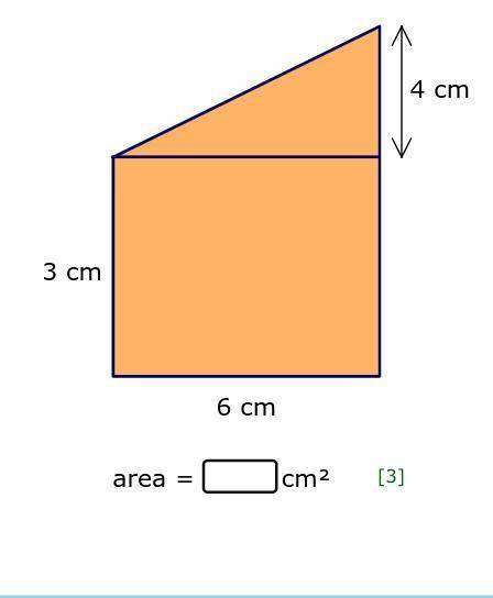 Find the area of this shape 
please