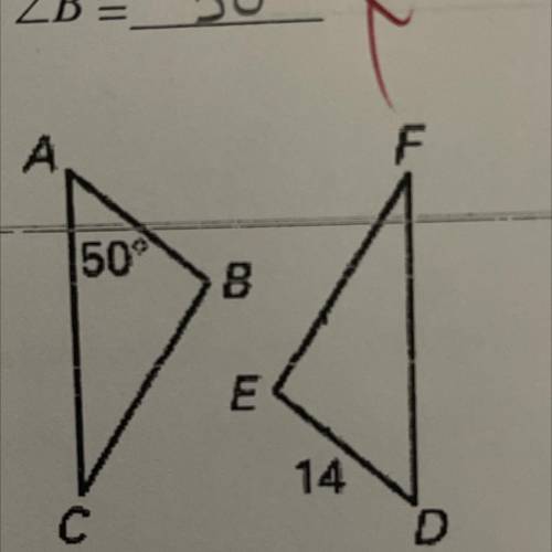 Find angle B 
Answer quickly