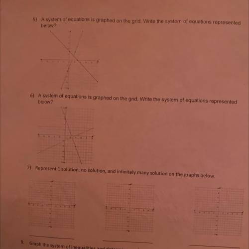 I need help with 5 and 6 can y’all please do step by step that would mean so much thanks