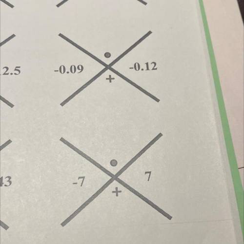 Per:__

Date:
-
X Marks the Spot - Integers and Decimals Practice
Set 13
Directions: Take the two