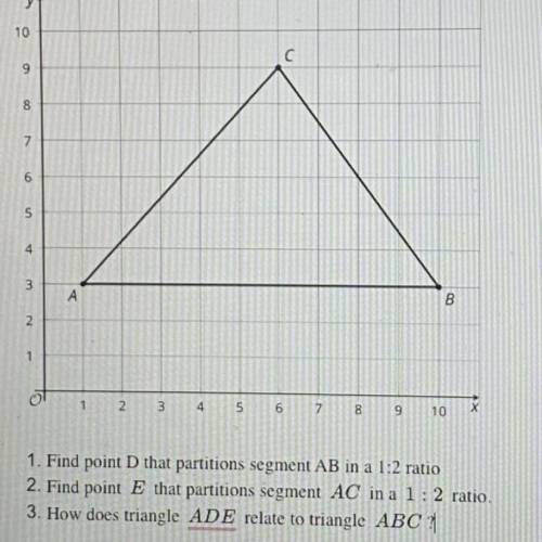 Triangle ABC is graphed

Please solve the following questions given in the picture. Thank you so m