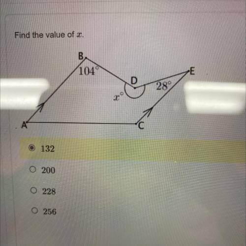 Pls Find the value of x