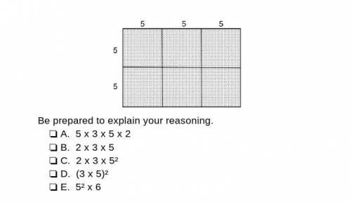 Select the expressions that represent the area shaded in the following diagram: