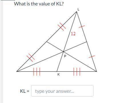 What is the value of KL?