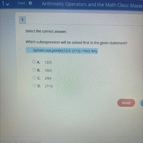 Lol does anyone know the answer to this sub expression?? WHOS REALLY SMART IN COMPUTER SCIENCE