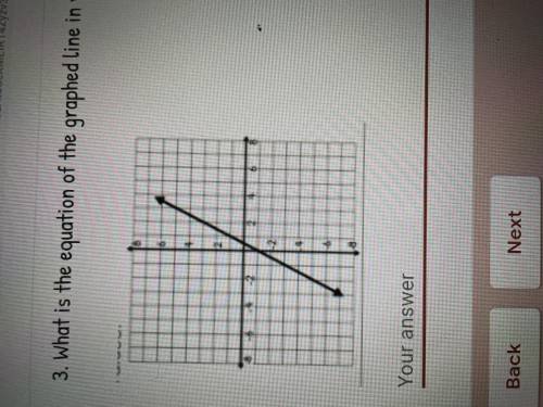 What is the equation of the graphed line in y=kx or y=mx+b
