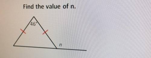Find the value of n Plz help me fast and send the answer