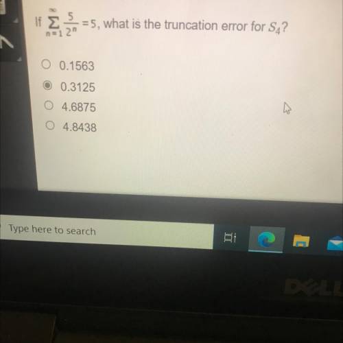 What is the truncation error for S4?