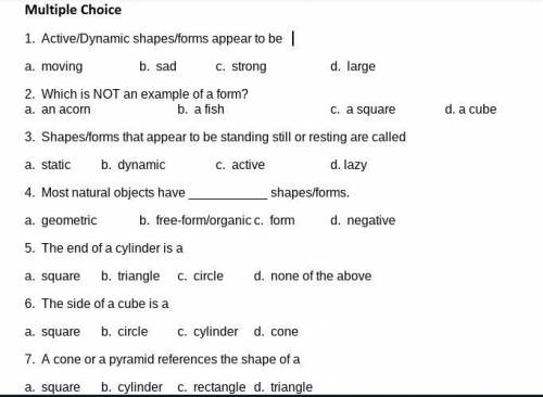 Can you guys pls help its Multiple Choice i given 25 points
NO LINKS I WILL REPORT YOU