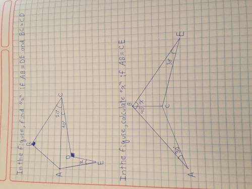 Could you help me with these questions about triangle congruence?