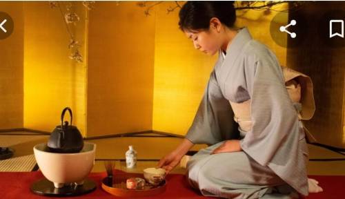 Why is the tea ceremony of japan is important to modern life? Write in your own words 8 sentences pl