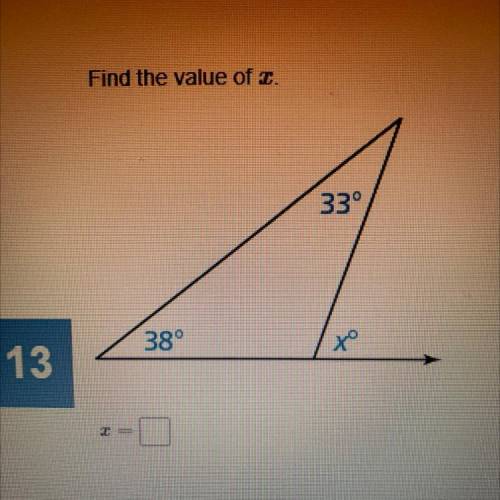 Find the value of x! GIVING BRAINILEST