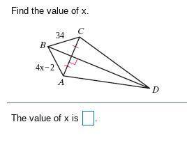 HELPPP PLS :)
find the value of x.