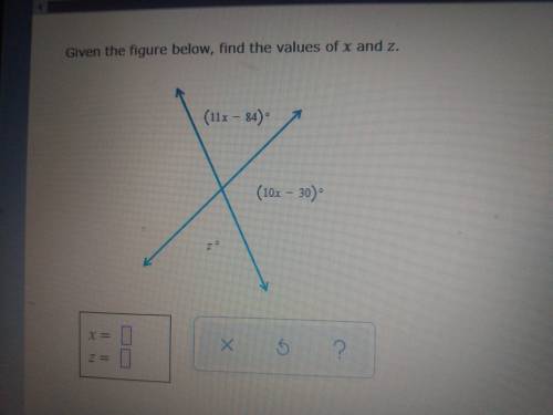 Help me with x and z